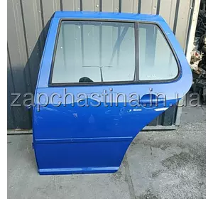 Дверь задняя VW Golf 4, хетчбек, синяя